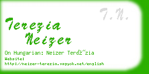 terezia neizer business card